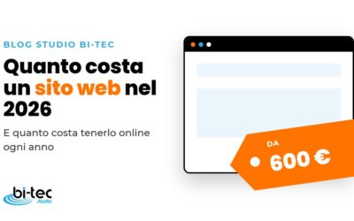 Quanto costa un sito web nel 2026